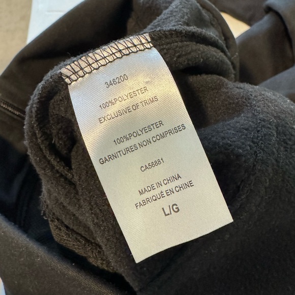 O’NEILL Performance Fleece Jacket Black L Large - Picture 8 of 8